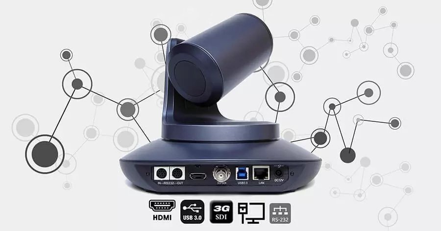PTZ-камера CleverMic Pro HD PTZ HUSL20 (20x, HDMI, LAN, SDI, USB3.0)_2